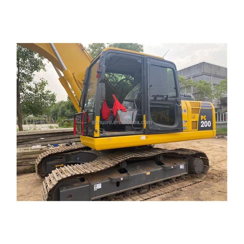 Komatsu Вторая рука гидравлический ползучий экскаватор хорошее качество Использованная выкопательная машина Япония происхождение использованный komatsu pc200-8 экскаватор Komatsu экскаватор
