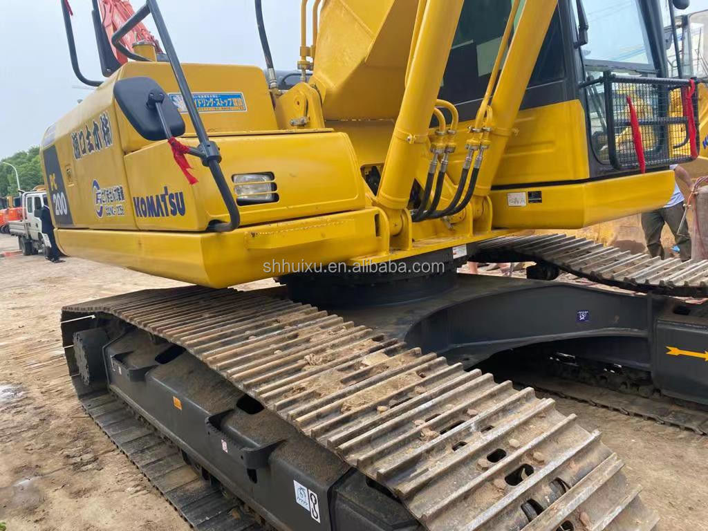 Komatsu Вторая рука гидравлический ползучий экскаватор хорошее качество Использованная выкопательная машина Япония происхождение использованный komatsu pc200-8 экскаватор Komatsu экскаватор