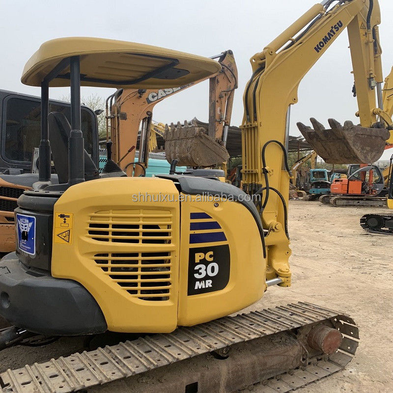 Komatsu Хорошее качество использованный мини-копальщик Komatsu PC30 Япония экскаватор происхождения использованный pc30mr-2 Komatsu экскаватор