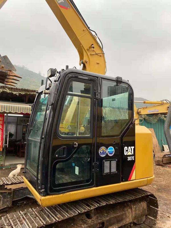CAT307E подержанный экскаватор, идеальная производительность, быстрое действие, низкая цена, гарантия качества на два года