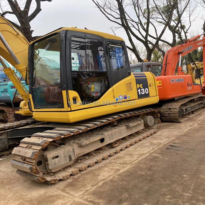 Komatsu Дешевый ползучий экскаватор PC130 использованный komatsu mini Вторая рука копающая машина Komatsu Excavator