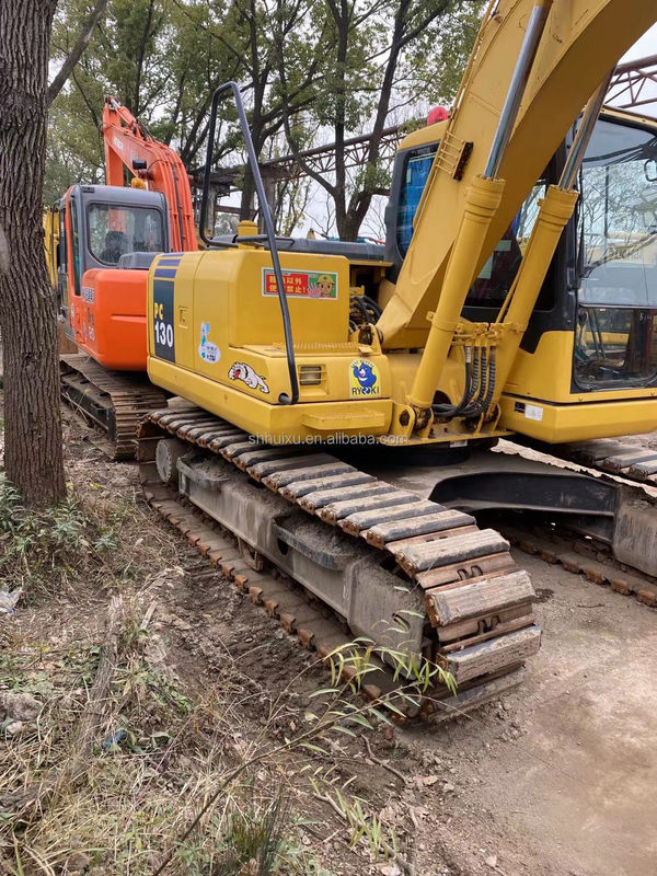 Komatsu Дешевый ползучий экскаватор PC130 использованный komatsu mini Вторая рука копающая машина Komatsu Excavator