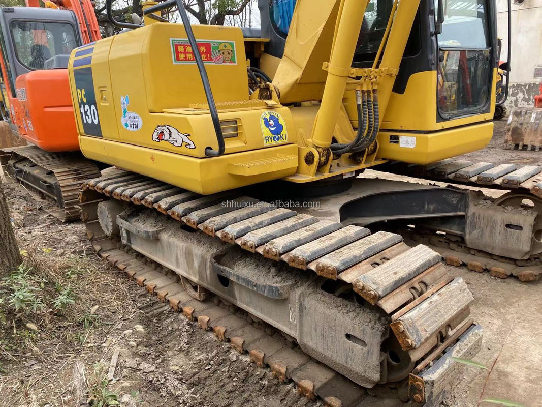 Komatsu Дешевый ползучий экскаватор PC130 использованный komatsu mini Вторая рука копающая машина Komatsu Excavator