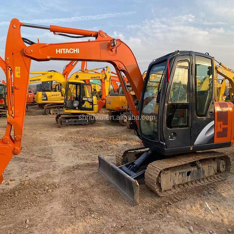 Hitachi на складе Hitachi ex60 японский подержанный экскаватор продажа/вторая рука гидравлический экскаватор в хорошем состоянии HITACHI 60