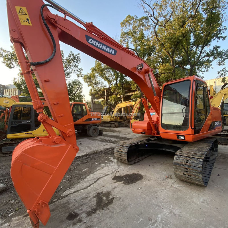 Doosan горячая продажа Подержанная хорошее качество Doosan экскаватор DH150 Lc-7 Готовый к работе 15тон Doosan Dh150 экскаватор для горячей продажи