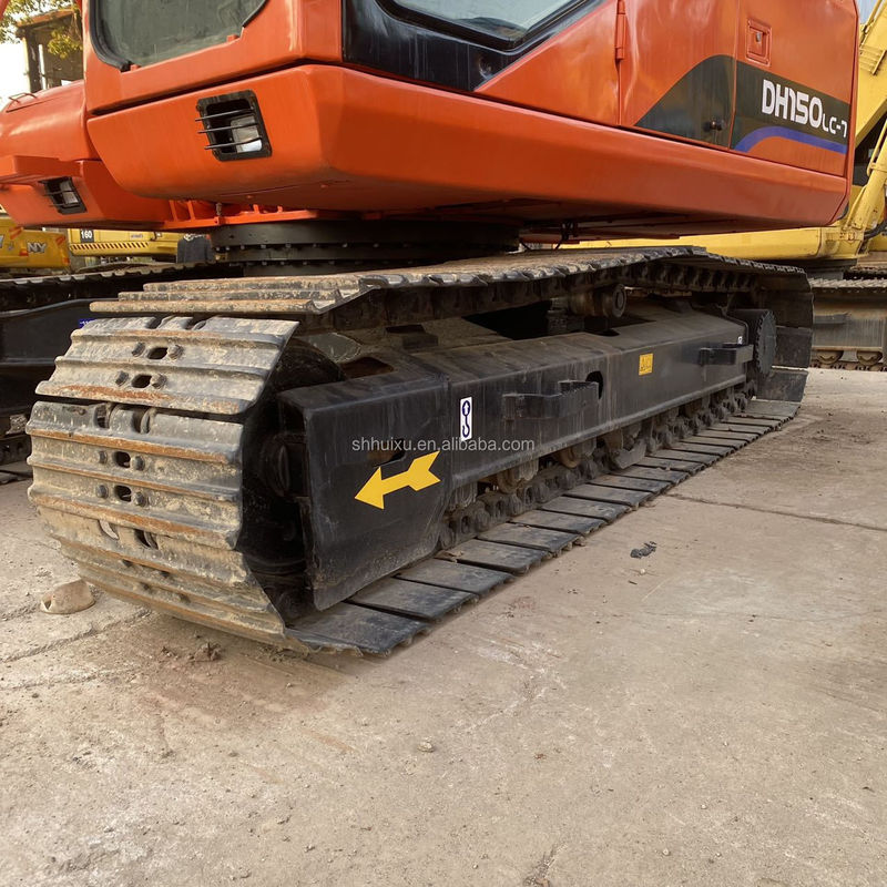 Doosan горячая продажа Подержанная хорошее качество Doosan экскаватор DH150 Lc-7 Готовый к работе 15тон Doosan Dh150 экскаватор для горячей продажи