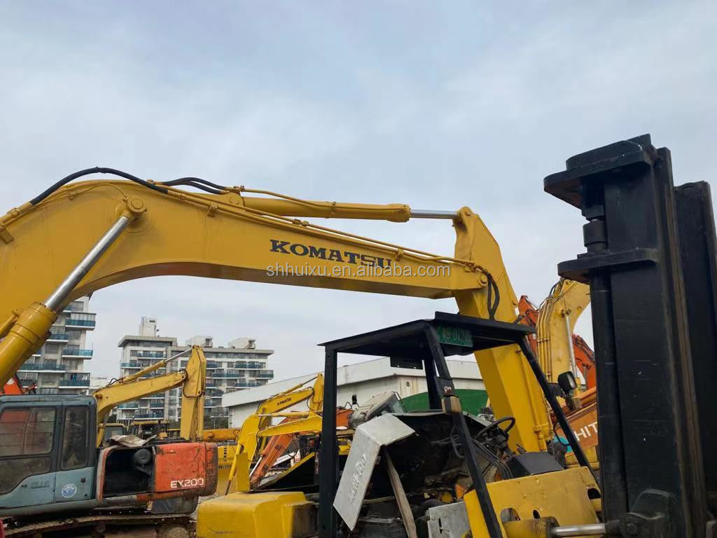 Komatsu Использованный коматсу PC200-7 ползучий экскаватор подержанная выкопательная машина Япония происхождение для продажи Коматсу экскаватор