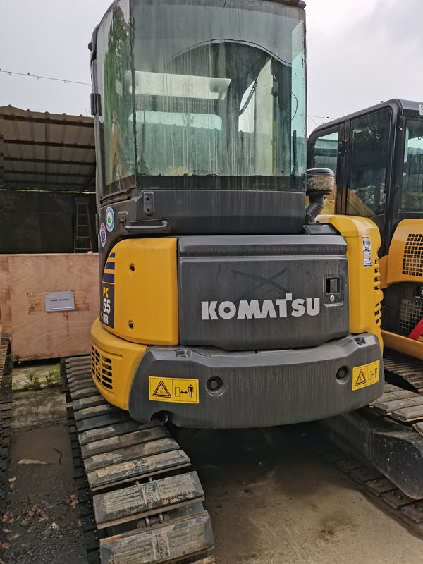 Экскаватор komatsu pc55mr-2 подержанный/подержанный мини экскаватор komatsu pc55MR в продаже