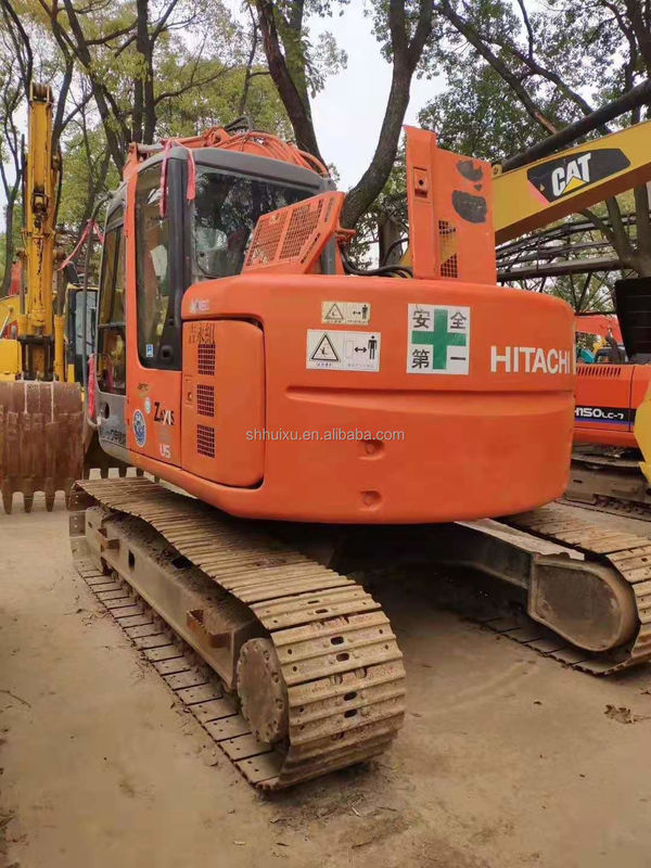 Хитачи на складе Гидравлический экскаватор HITACHI 135 Подержанный в хорошем состоянии/Подержанная выкопательная машина японская HITACHI 135 на продажу