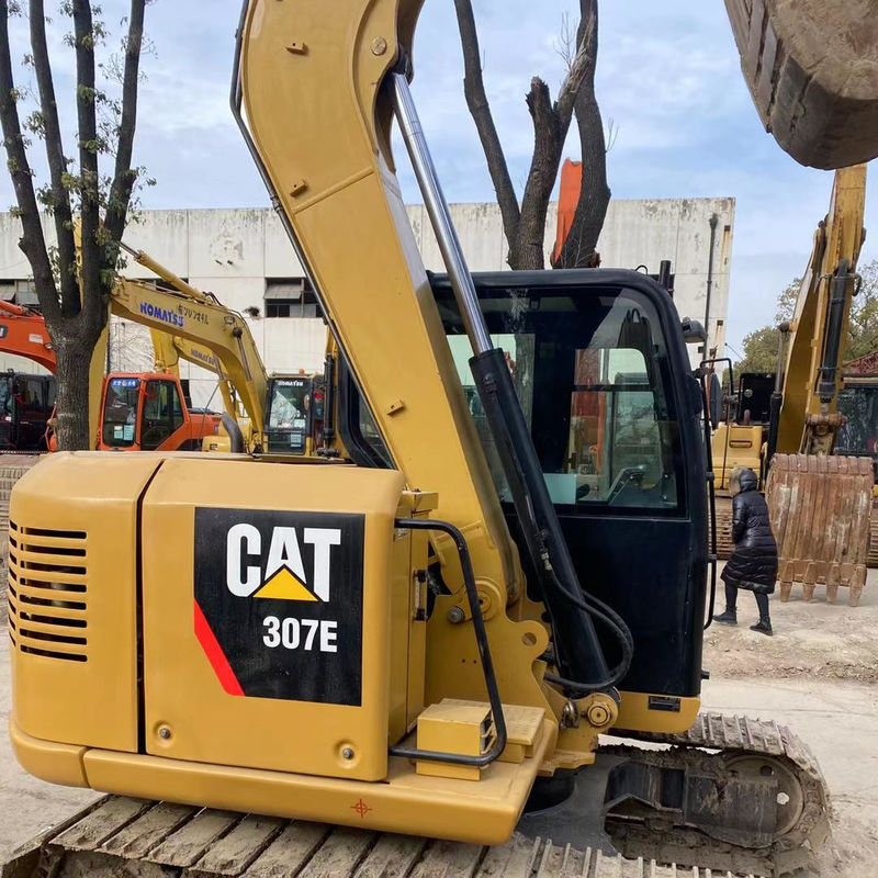 Продажа подержанной машины для строительства Cat 307E гидравлический минибаггер цена мини подержанная экскаваторная машина