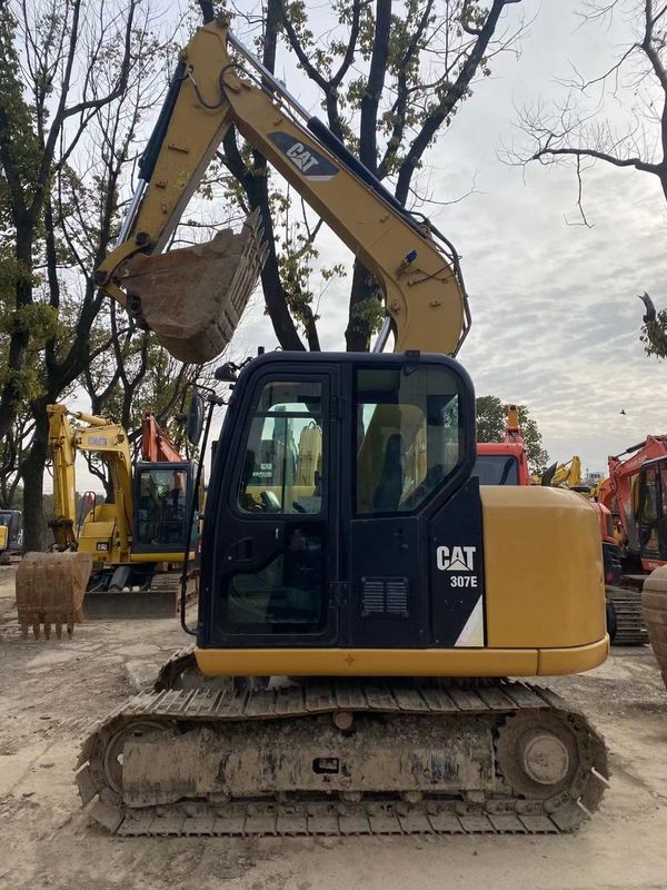 Продажа подержанной машины для строительства Cat 307E гидравлический минибаггер цена мини подержанная экскаваторная машина