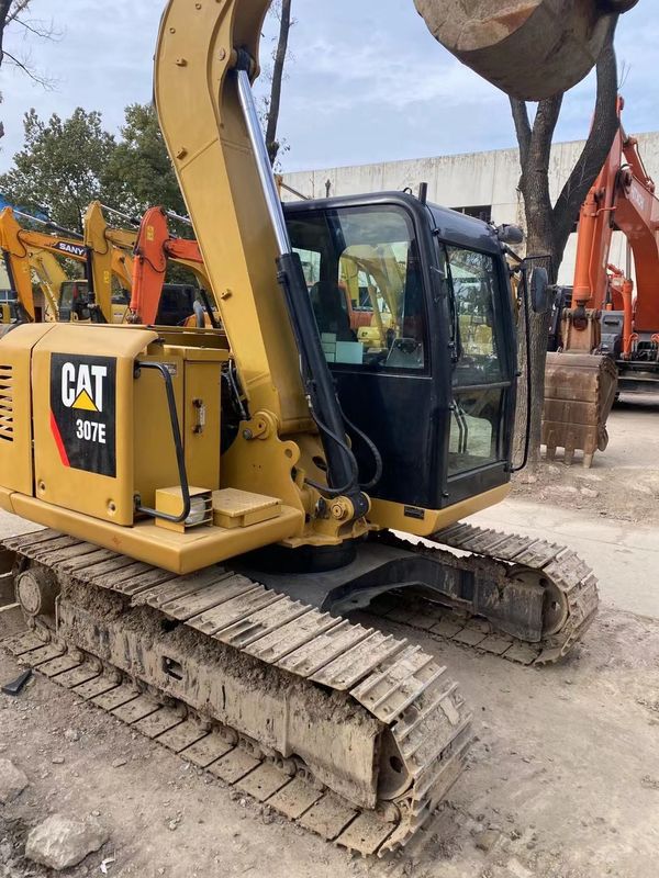 Продажа подержанной машины для строительства Cat 307E гидравлический минибаггер цена мини подержанная экскаваторная машина