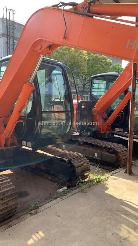 Hitachi горячая продажа Япония происхождение Подержанный мини-кашитель HITACHI 70 в продаже Подержанный гидравлический скалистый экскаватор хорошее состояние