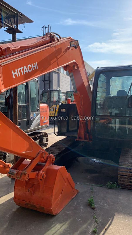 Hitachi горячая продажа Япония происхождение Подержанный мини-кашитель HITACHI 70 в продаже Подержанный гидравлический скалистый экскаватор хорошее состояние