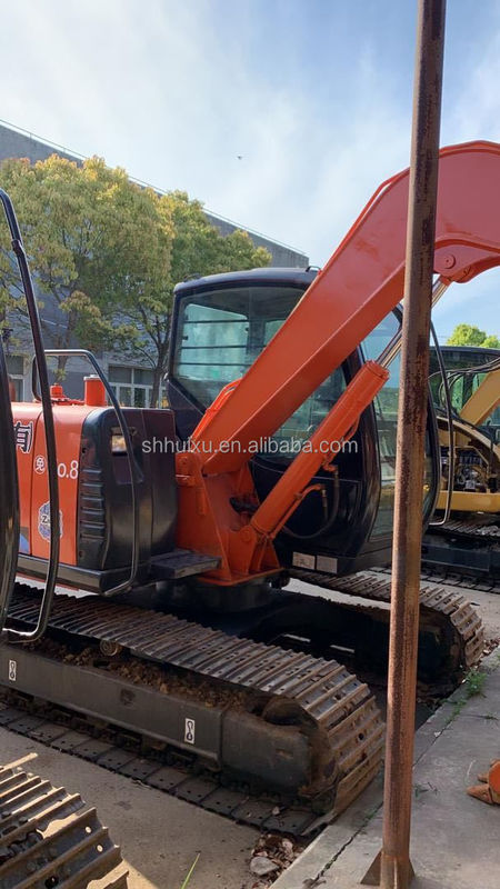 Hitachi горячая продажа Япония происхождение Подержанный мини-кашитель HITACHI 70 в продаже Подержанный гидравлический скалистый экскаватор хорошее состояние