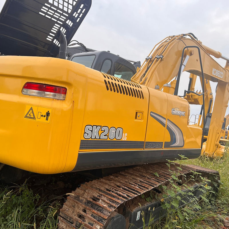 Использованный экскаватор Kobelco SK260 вторичный экскаватор использованные машины 26 тонн ручной земляной экскаватор использованный экскаватор