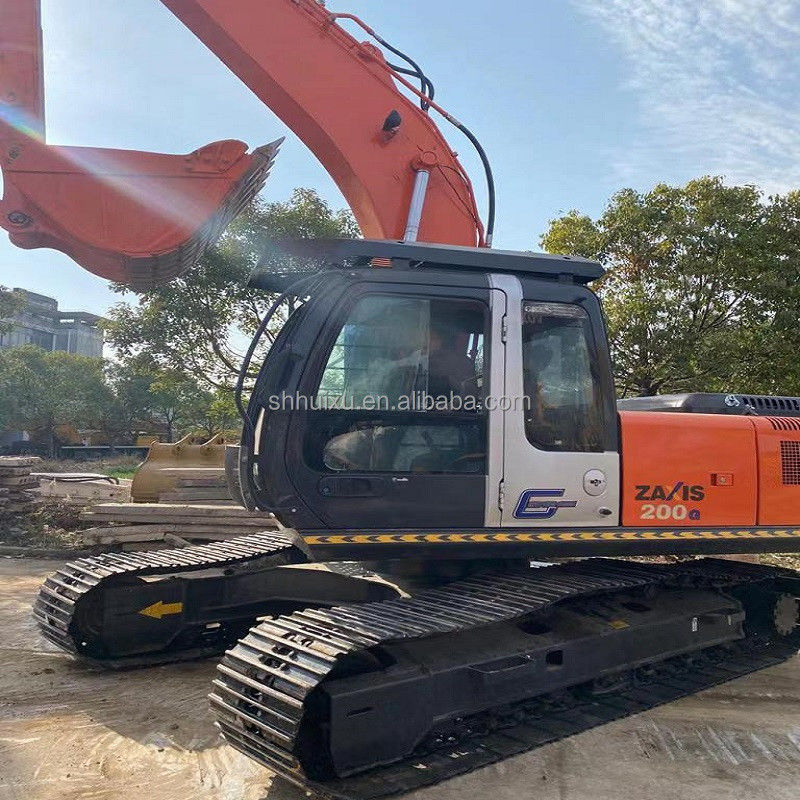 Хитачи горячая продажа Использованный экскаватор Хитачи ex200-3 Использованная выкопательная машина Японский Хитачи 200 для продажи