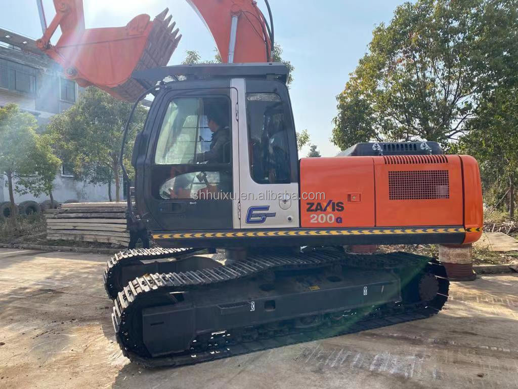 Хитачи горячая продажа Использованный экскаватор Хитачи ex200-3 Использованная выкопательная машина Японский Хитачи 200 для продажи