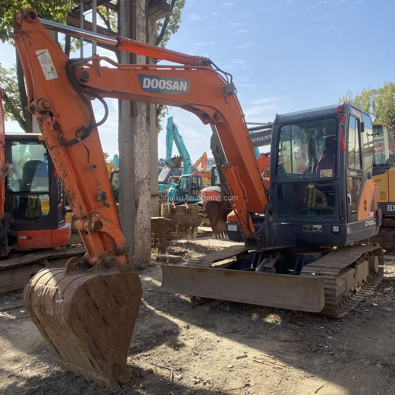 Doosan горячая продажа Шанхай оптом подержанный экскаватор doosan dx60 DX60-5B DX60-9C DX60R/подержанный экскаватор doosan dx60-9c