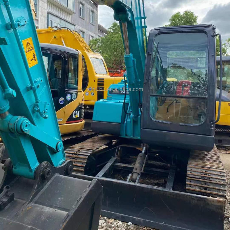 Микро мини экскаватор Kobelco 75 вторую руку небольшой экскаватор использованные машины 7,5 тонн экскаватор США Китай садовый экскаватор