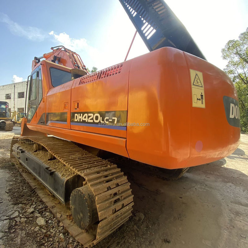 Doosan горячая продажа земля перемещение оборудования использованные doosan dh420lc-7 экскаватор dh420 42тонный крупный горный экскаватор dh420lc