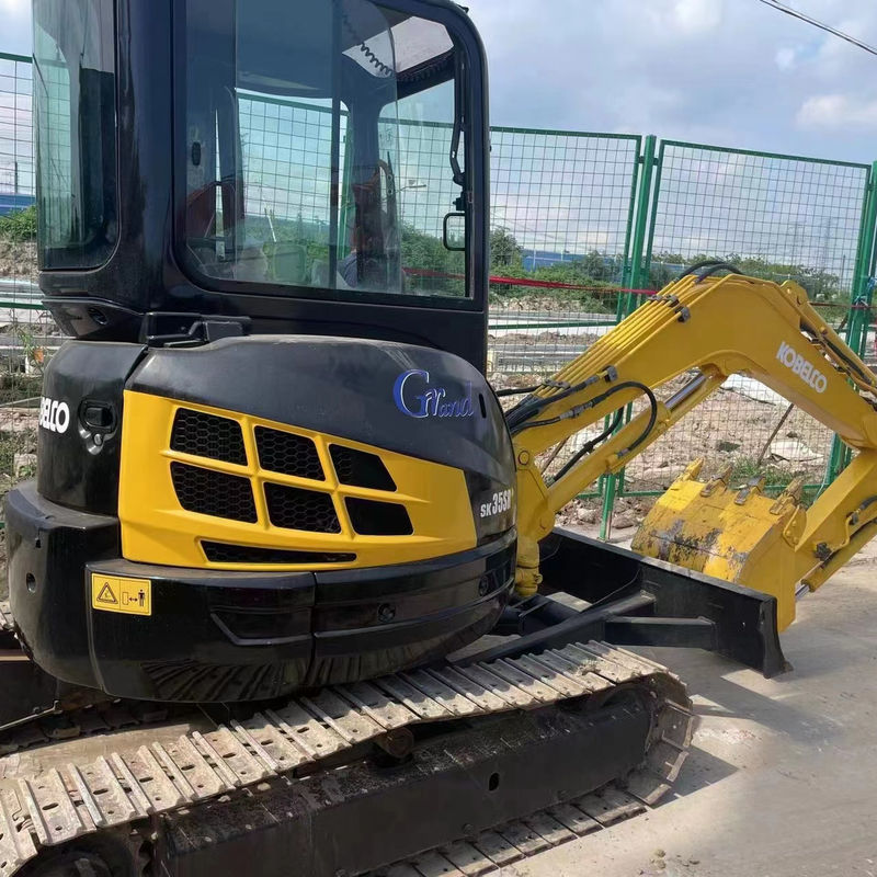 Подержанный мини-экскаватор цена Kobelco 35SR подержанный мини-экскаватор подержанные машины 3,5 тонны гидравлический ползучий экскаватор