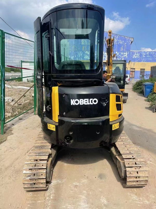 Подержанный мини-экскаватор цена Kobelco 35SR подержанный мини-экскаватор подержанные машины 3,5 тонны гидравлический ползучий экскаватор