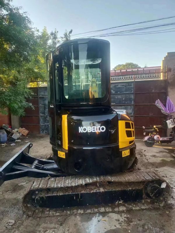 Подержанный мини-экскаватор цена Kobelco 35SR подержанный мини-экскаватор подержанные машины 3,5 тонны гидравлический ползучий экскаватор