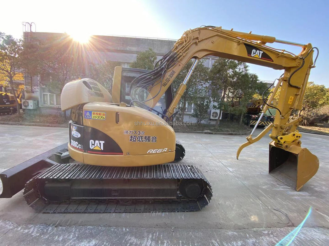 Подержанный мини-экскаватор CAT308C Дешевая цена Подержанный экскаватор с высоким качеством