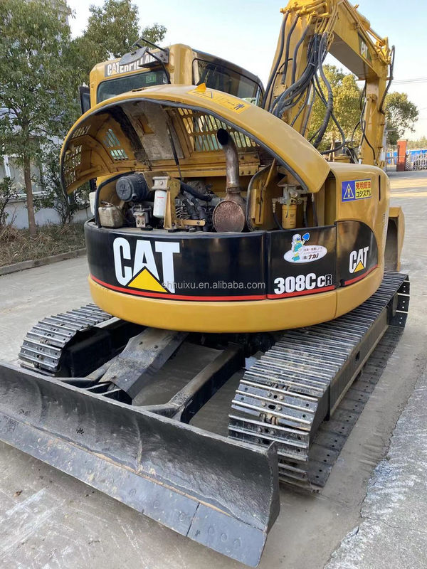 Подержанный мини-экскаватор CAT308C Дешевая цена Подержанный экскаватор с высоким качеством
