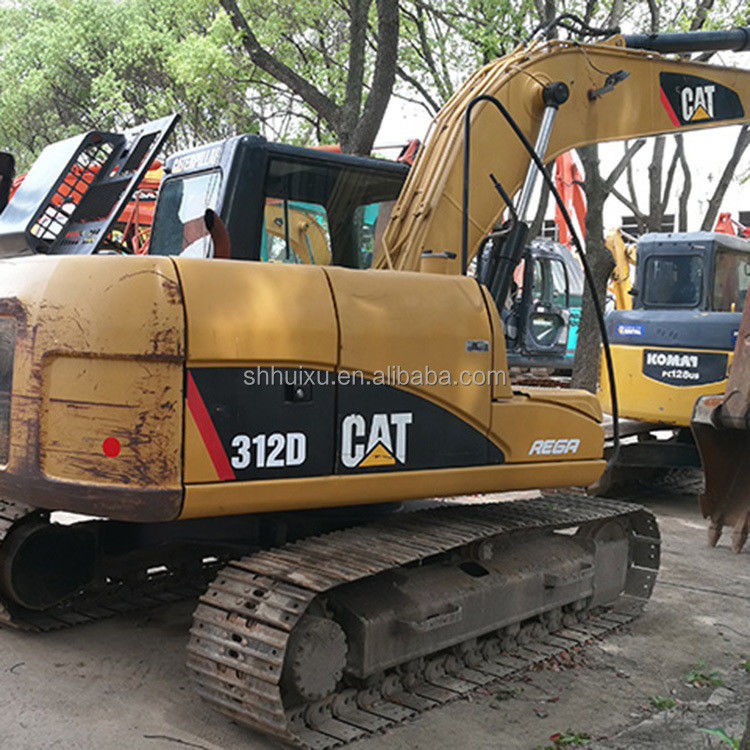 Использованный экскаватор Cat 312 для продажи/Пользованная экскаваторная машина CAT312D Япония происхождение