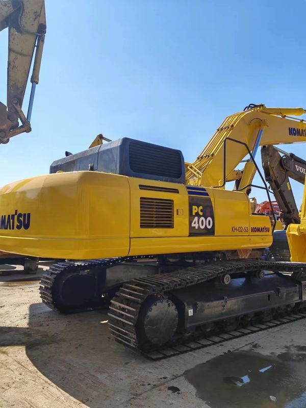 Подержанный экскаватор Komatsu PC 400 в хорошем состоянии, подержанный экскаватор Komatsu PC400 довольно подержанный для продажи.