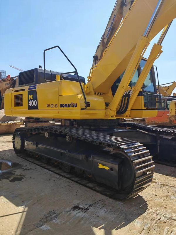 Подержанный экскаватор Komatsu PC 400 в хорошем состоянии, подержанный экскаватор Komatsu PC400 довольно подержанный для продажи.