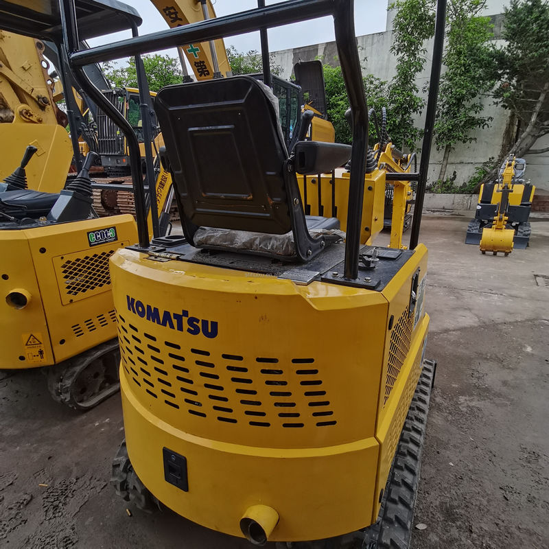 Komatsu KOMATSU PC15 подержанный гидравлический экскаватор с ползучей ручкой Япония происхождение Дешевая цена Подержанный мини-экскаватор Хорошее качество Komatsu экскаватор