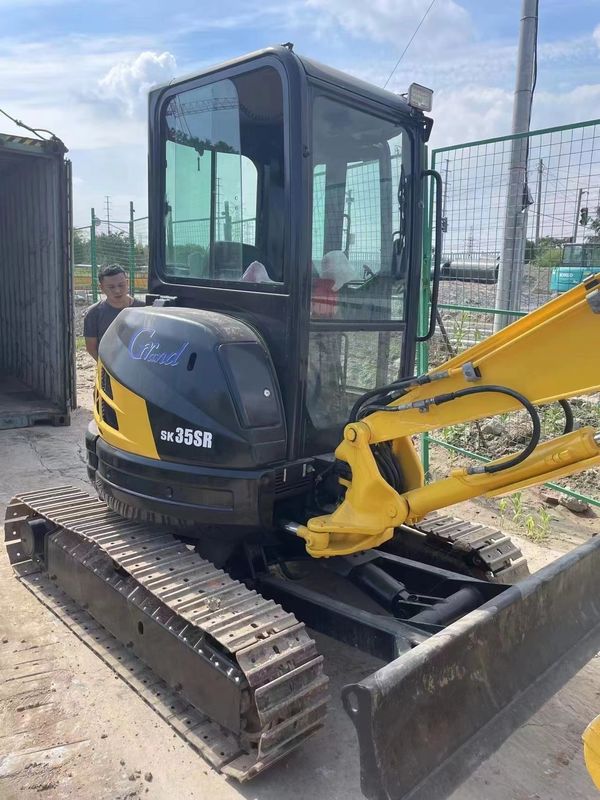 Подержанный гидравлический экскаватор Kobelco35SR, НЕДЕЖНАЯ ЦЕНА ВО ВТОРЕЙ РУКЕ Экскаватор KOBELCO 35SR В ПРОДАЖЕ