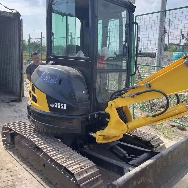 высококачественный подержанный экскаватор kobelco 35sr/рабочее состояние подержанный дешевый экскаватор kobelco 35sr