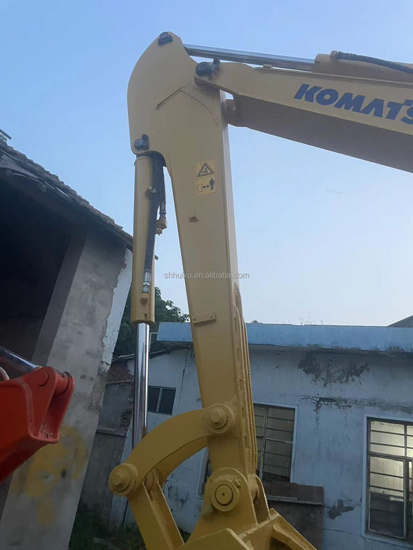 Высококачественный экскаватор KOMATSU PC55MR подержанный гидравлический ползучий экскаватор Япония происхождение/Подержанный мини-экскаватор KOMATSU PC55MR Дешевая цена