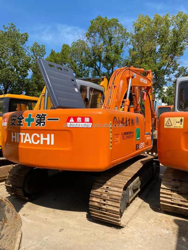 Hitachi горячая продажа Отличное качество подержанный гидравлический экскаватор Хитачи EX120 Подержанная каровая машина для продажи