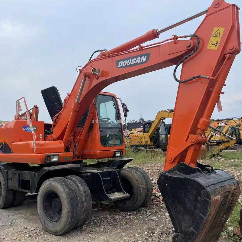 Китай колесный экскаватор Doosan 150 вторая рука экскаватор тяжелая машина большой экскаватор