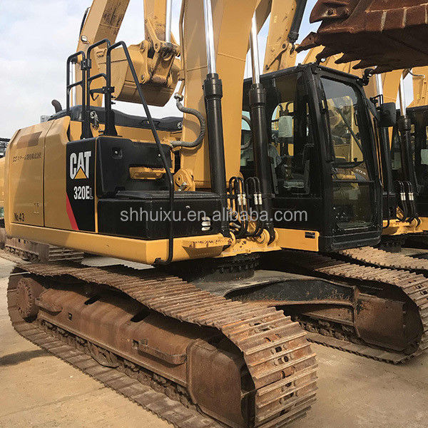 Использованный экскаватор Caterpillar 320d Использованная выкопательная машина CAT320E для продажи Caterpillar на складе