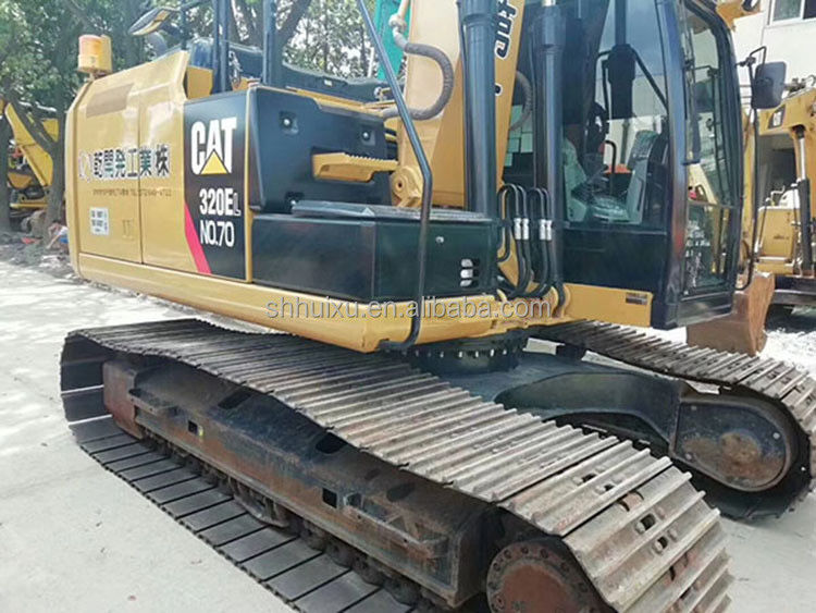 Использованный экскаватор Caterpillar 320d Использованная выкопательная машина CAT320E для продажи Caterpillar на складе