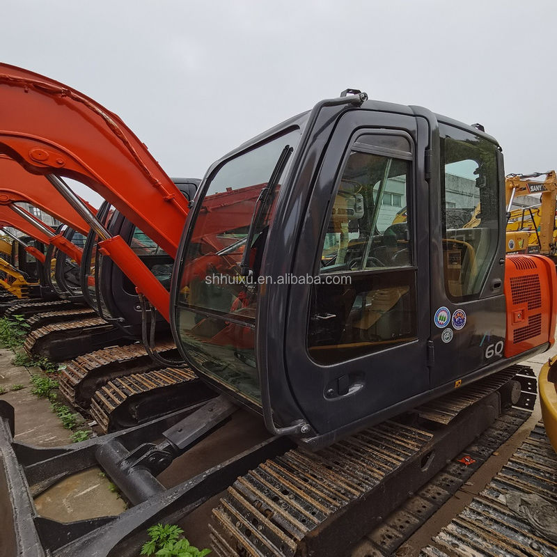 Hitachi на складе подержанный Hitachi мини-экскаватор zx60 Япония 2000 /Подержанный мини-экскаватор Hitachi ZX60 Дешевая цена