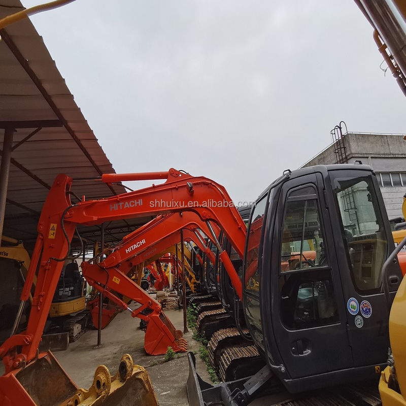 Hitachi на складе подержанный Hitachi мини-экскаватор zx60 Япония 2000 /Подержанный мини-экскаватор Hitachi ZX60 Дешевая цена