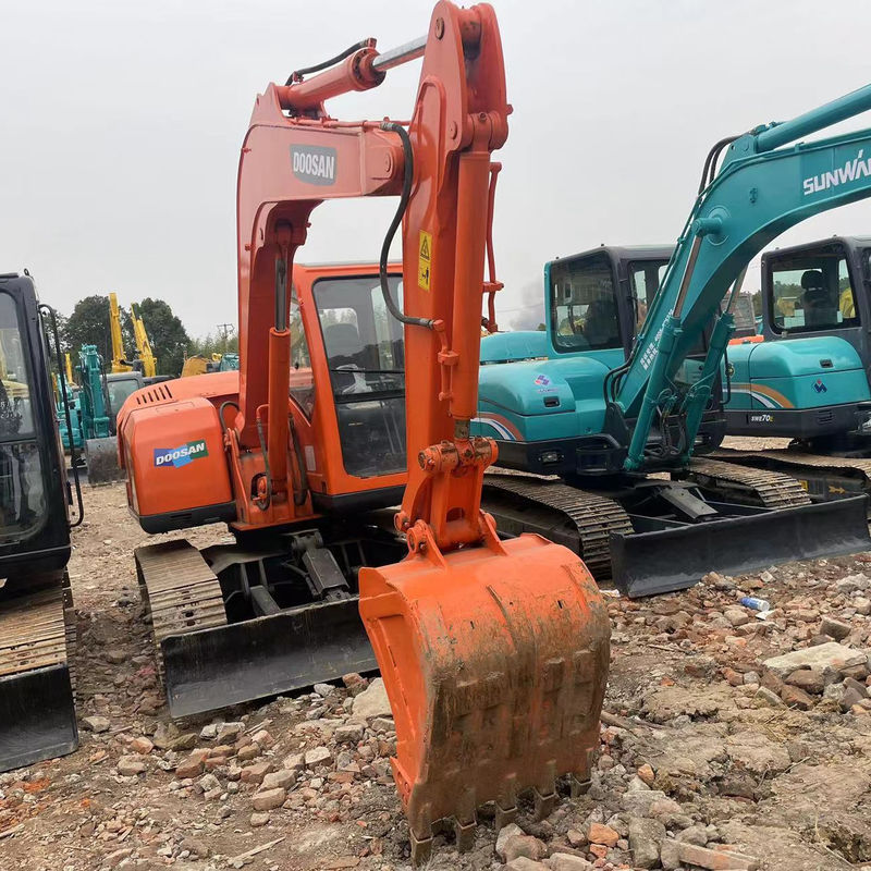Хорошая производительность экскаватор Doosan DX75 небольшой экскаватор использовался машины 6 тонн экскаватор продажа для мини экскаватор лучший