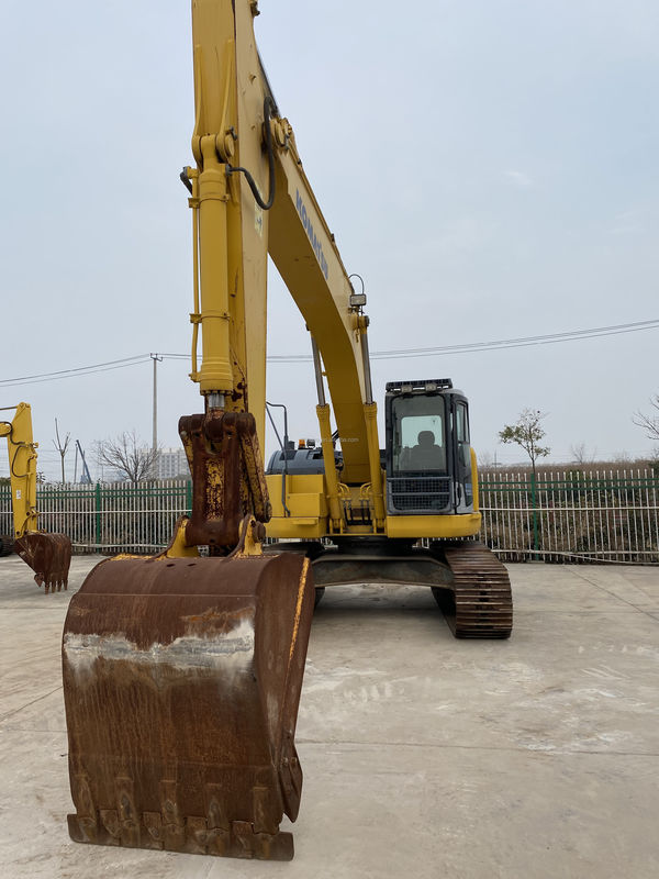 Komatsu Использованная выкапывающая машина KOMATSU PC228US Япония происхождение/Вторая рука гидравлический ползучий экскаватор хорошее качество Komatsu экскаватор