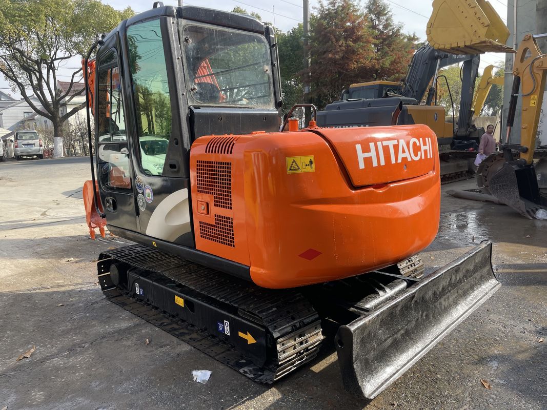 Подержанный Hitachi 55U ZX60 ZX70 ZX120 мини экскаватор подержанный Hitachi mini digge 55U на продажу