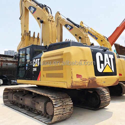 Использованный экскаватор Caterpillar 336dl вторая рука экскаватор CAT336E в хорошем состоянии