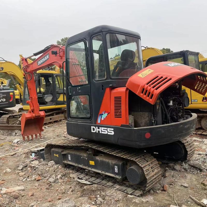 Сед бытовые экскаваторы MINI DOOSAN DH55 DX60/ Корейская марка использованные мини-энергоэффективные экскаваторы дешевы в ремонте и выкапывании
