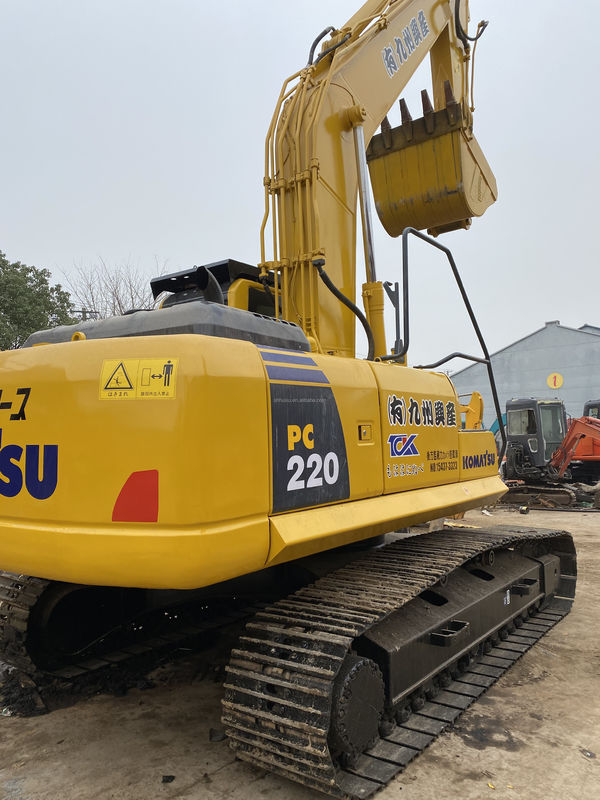 Комацу Использованный экскаватор Komatsu PC 220-8 Вторая рука гидравлическая ползучая выкопательная машина для продажи Комацу экскаватор