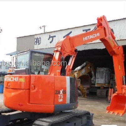 Hitachi горячая продажа Подержанный мини-экскаватор Hitachi ZX75 дешевая цена Хорошее качество Подержанный гидравлический экскаватор